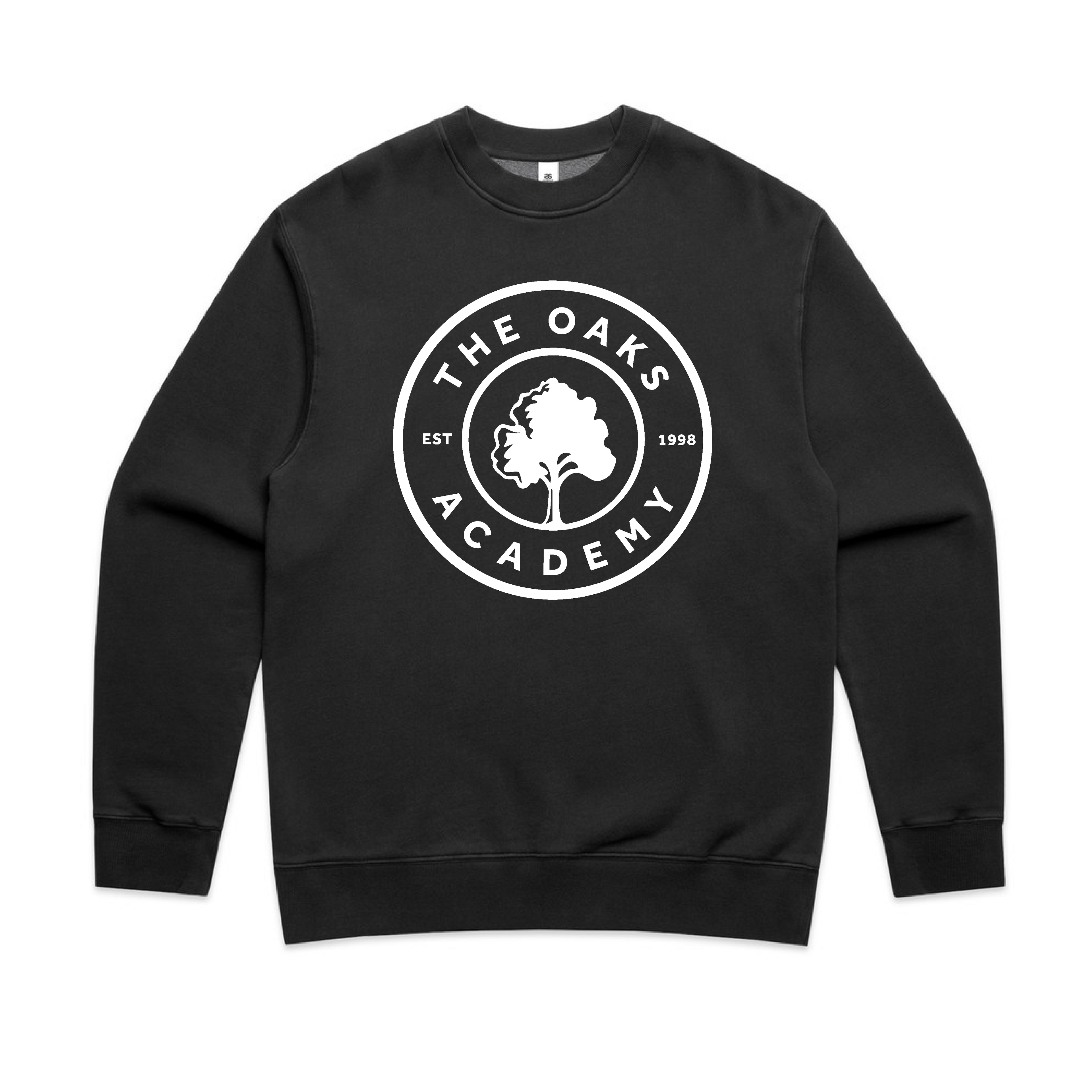 The Oaks Academy - Oaks Logo - Crew Neck Fleece Faded (2 Colorways)