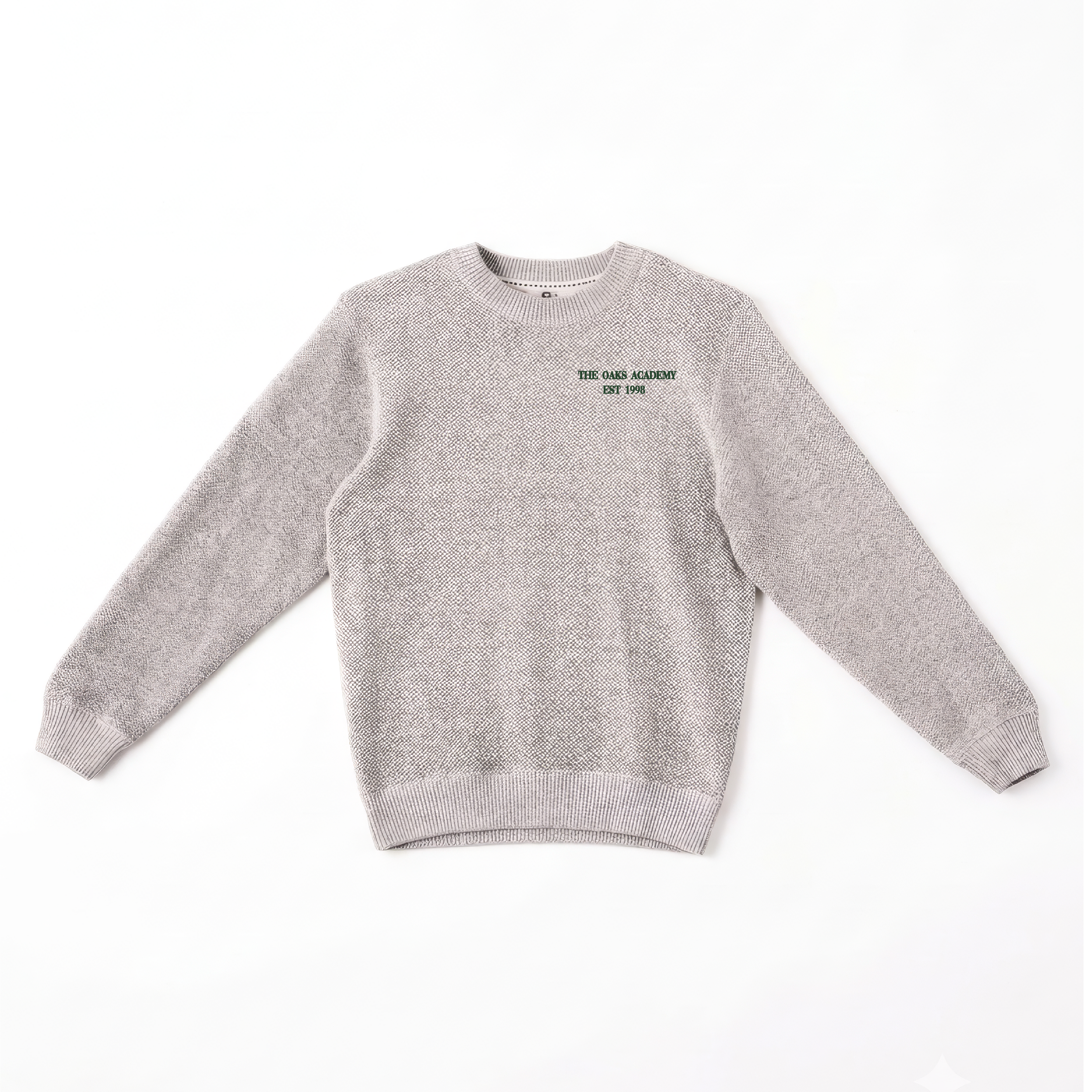 The Oaks Academy - Textured Crewneck Sweatshirt