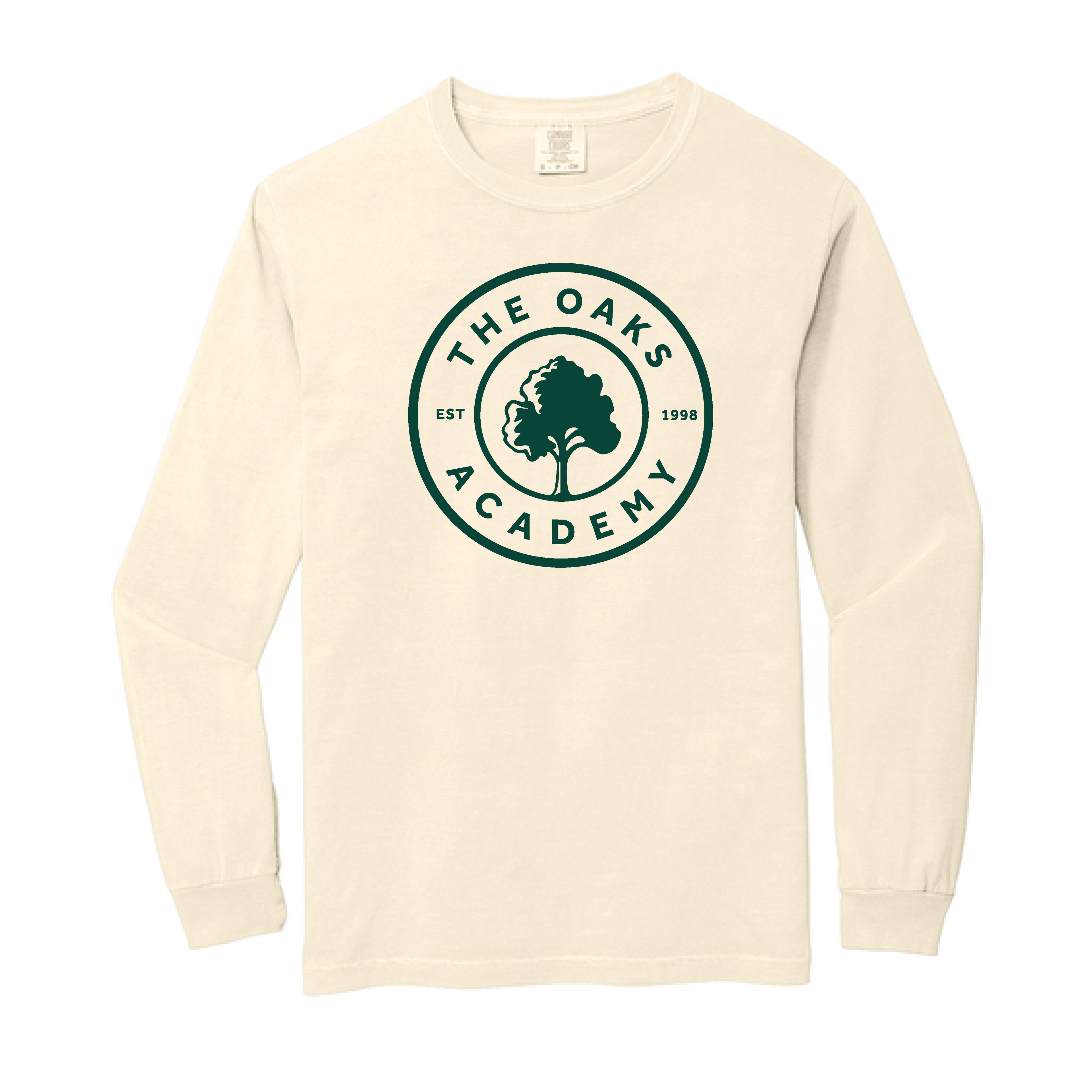Oaks Logo Vintage Wash Longsleeve (Adult)