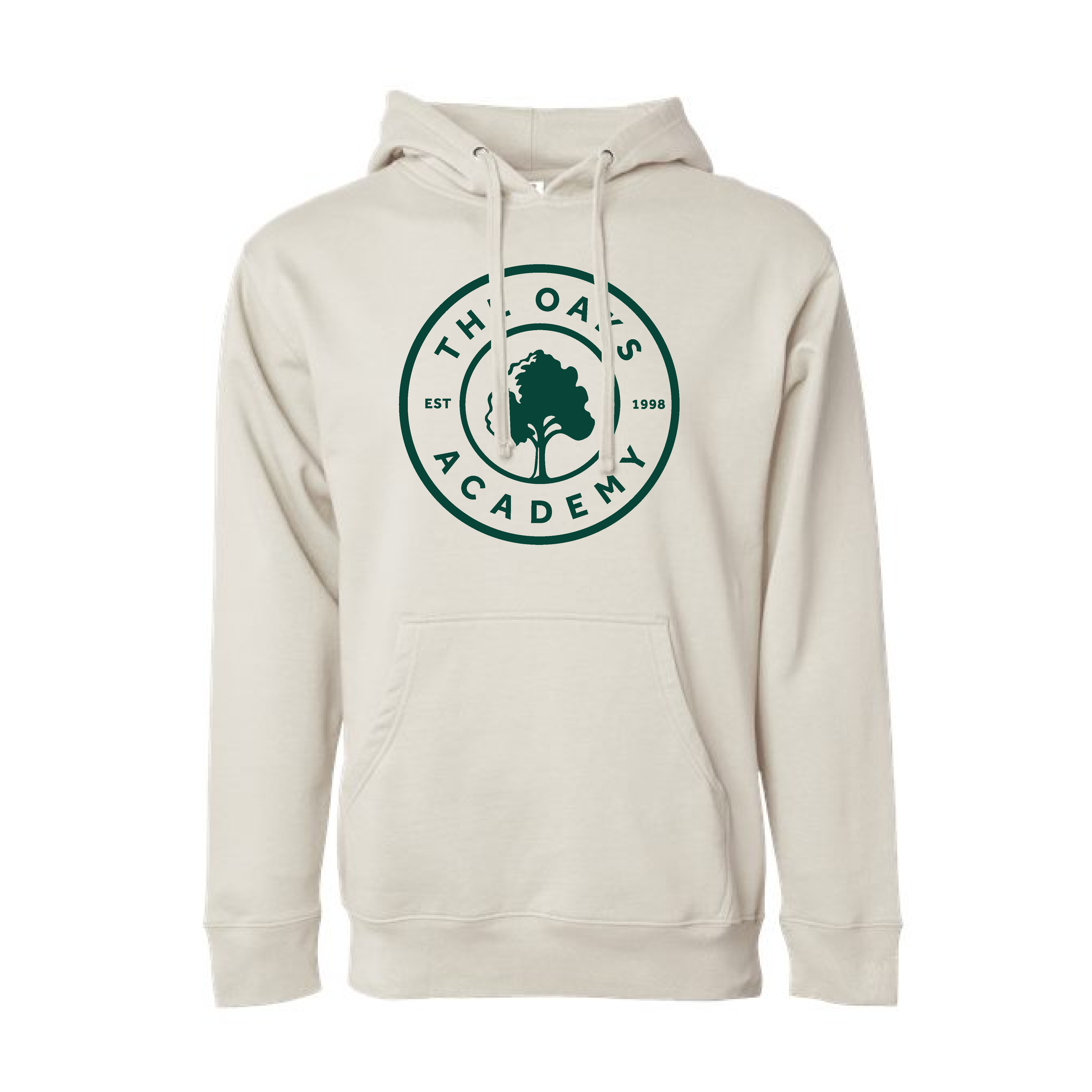 The Oaks Academy - Oaks Logo - Midweight Hooded Sweatshirt - (Multiple Colorways)
