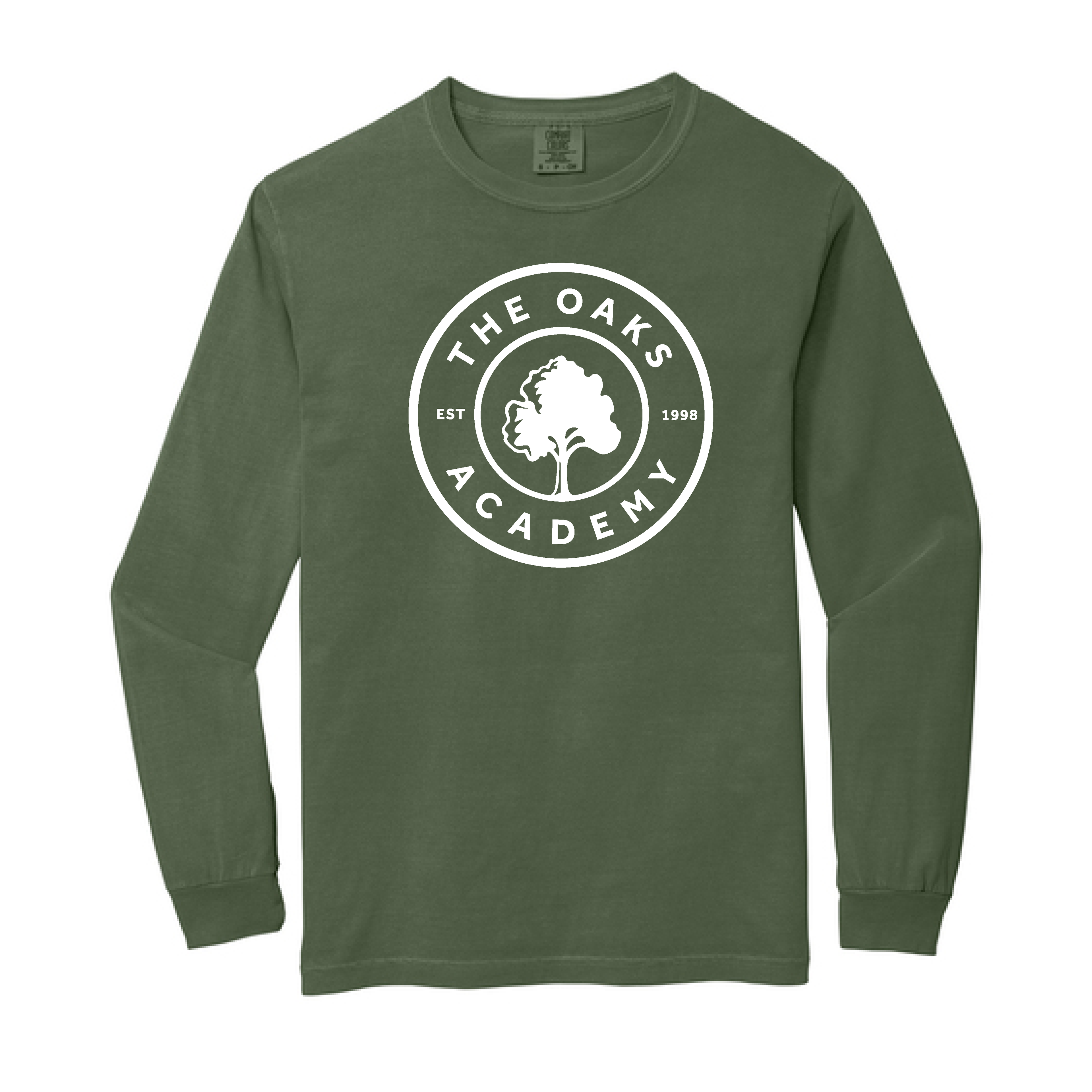 Oaks Logo Vintage Wash Longsleeve (Adult)
