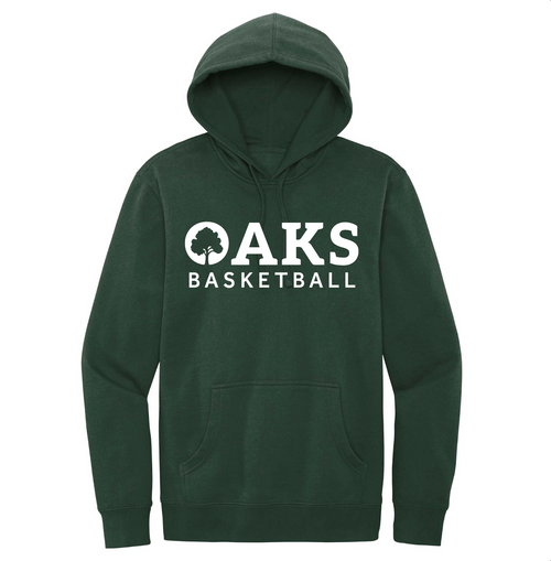 Hooded Sweatshirt, Oaks Basketball