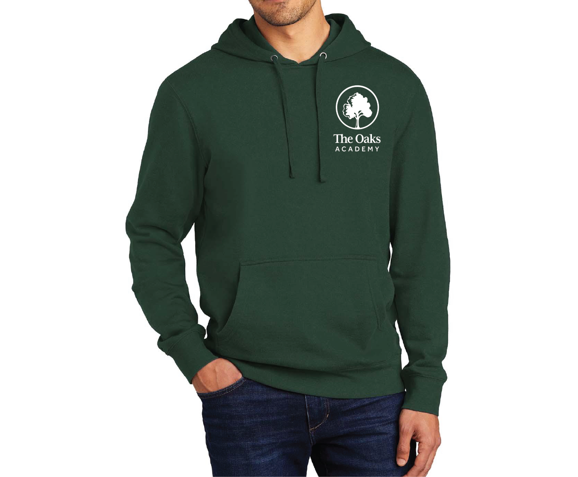 The Oaks Academy Hooded Sweatshirt, Pocket Logo