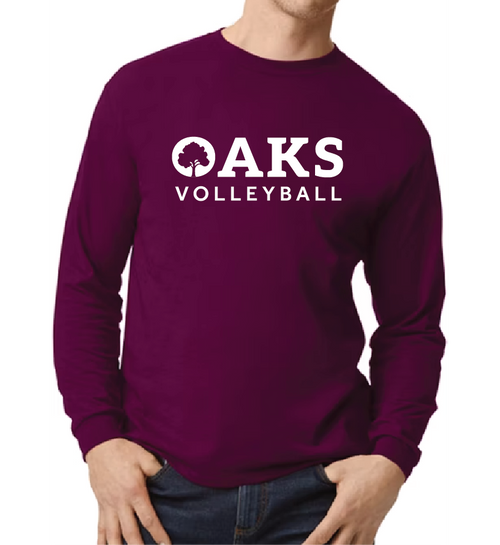 Oaks Athletics Long Sleeve, Volleyball