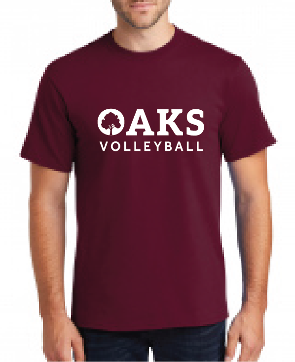 Oaks Athletics Tee, Volleyball