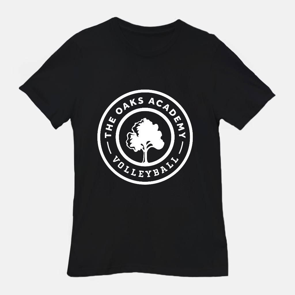 The Oaks Academy Volleyball Tee, Adult